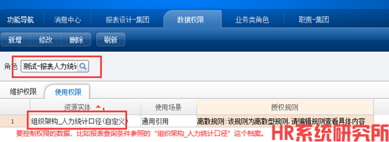 同一张报表如何实现某个单位只能查询本单位的数据(图4)